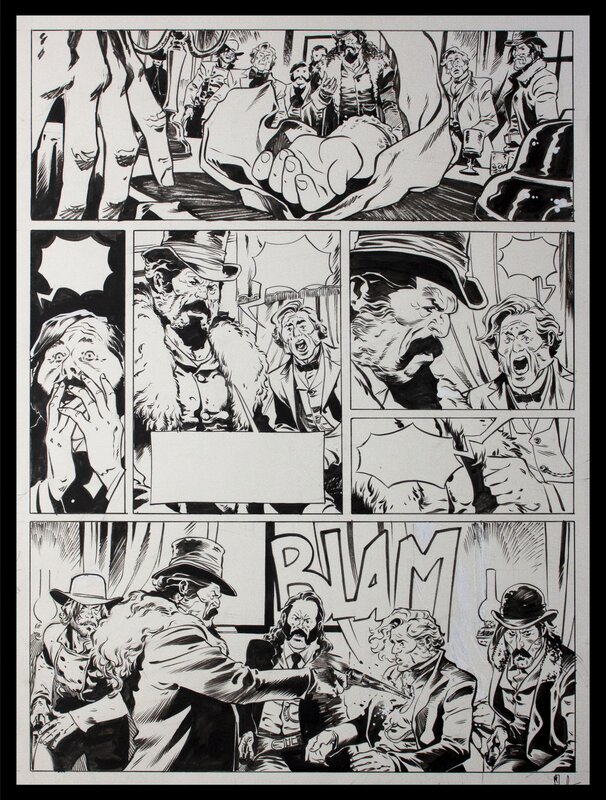 Dimitri Armand, Pierre Dubois, Texas Jack - Planche 11 - Planche originale