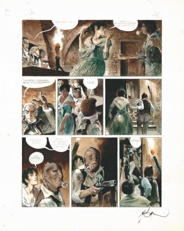 Terreur TOME 1 par René Follet, André Paul Duchateau - Planche originale