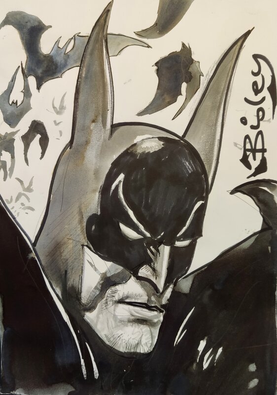 Batman 2020 par Simon Bisley - Dédicace