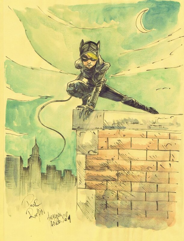 Catwoman par Tanco - Dédicace