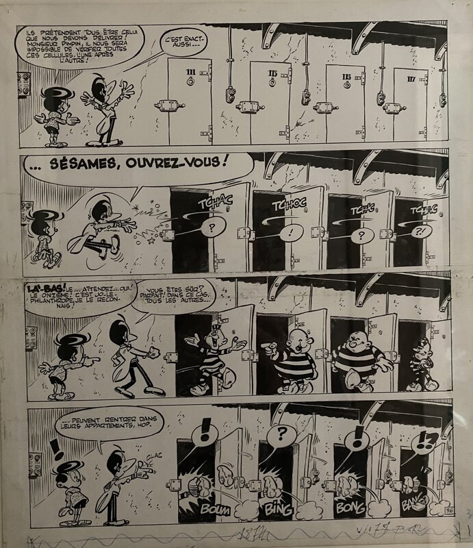 Greg, Les As - Le Roi de l'Evasion Page 36 - Comic Strip