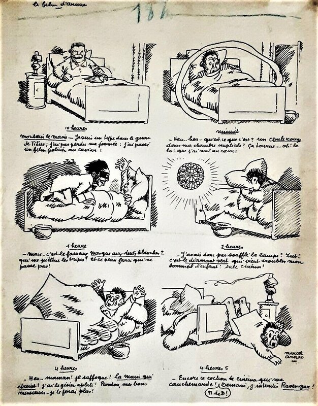 Marcel Arnac - Cauchemars 1917 - Comic Strip