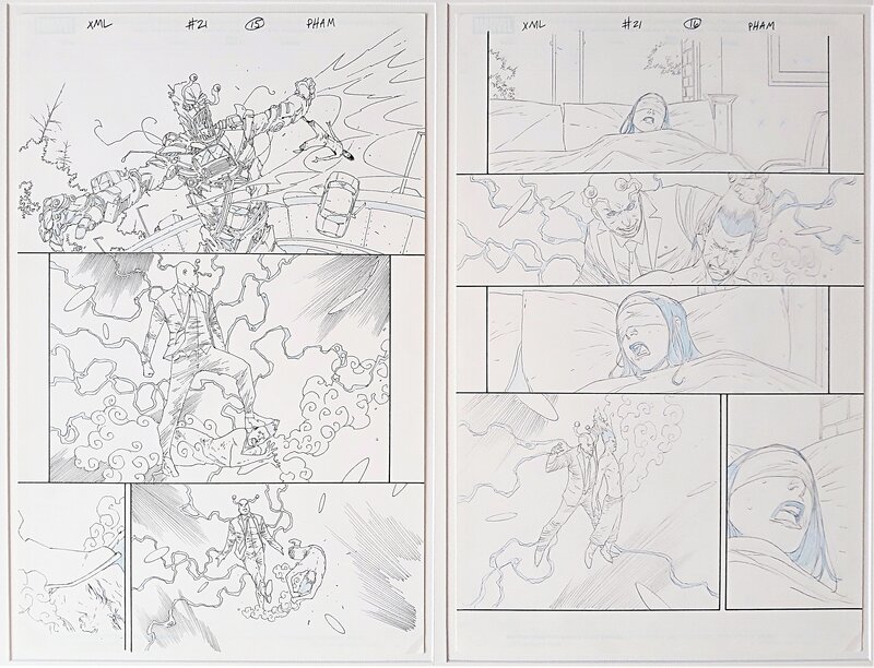 Khoi Pham, Simon Spurrier, X-Men Legacy: Legion - Planche originale