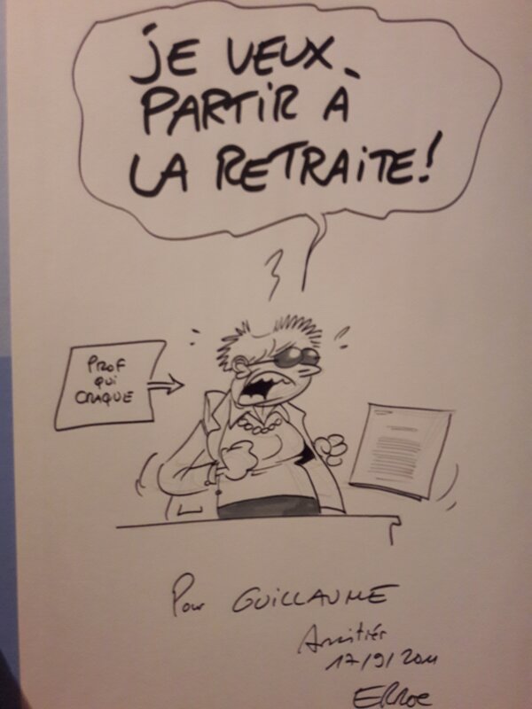 Les profs, tome 11 by Erroc - Sketch