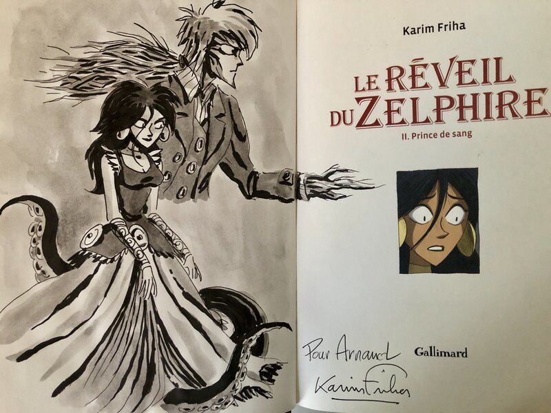 Karim Friha, Le réveil du Zelphire - Sketch