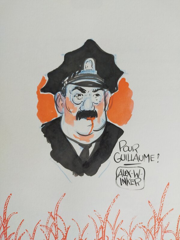 Alex W. Inker, Un travail pas comme les autres - Sketch