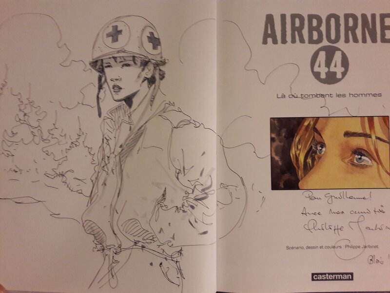 Airborne tome 1 par Philippe Jarbinet - Dédicace