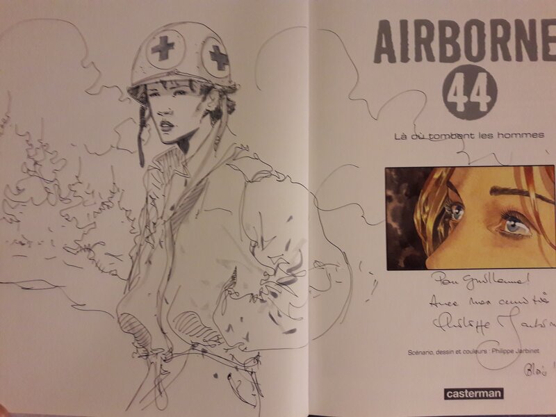 Airborne tome 1 par Philippe Jarbinet - Dédicace