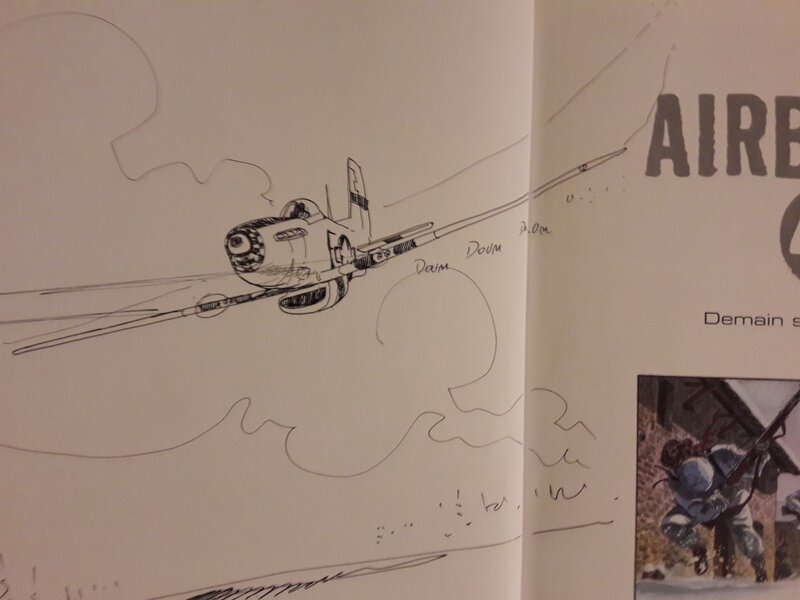 Airborne, tome 2 by Philippe Jarbinet - Sketch