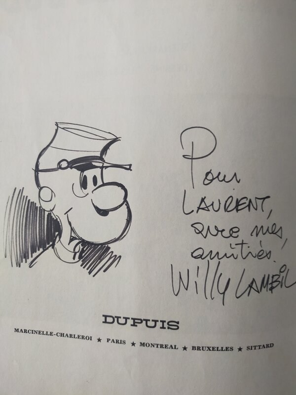 Willy Lambil, Tuniques Bleues, tome 2 - Sketch