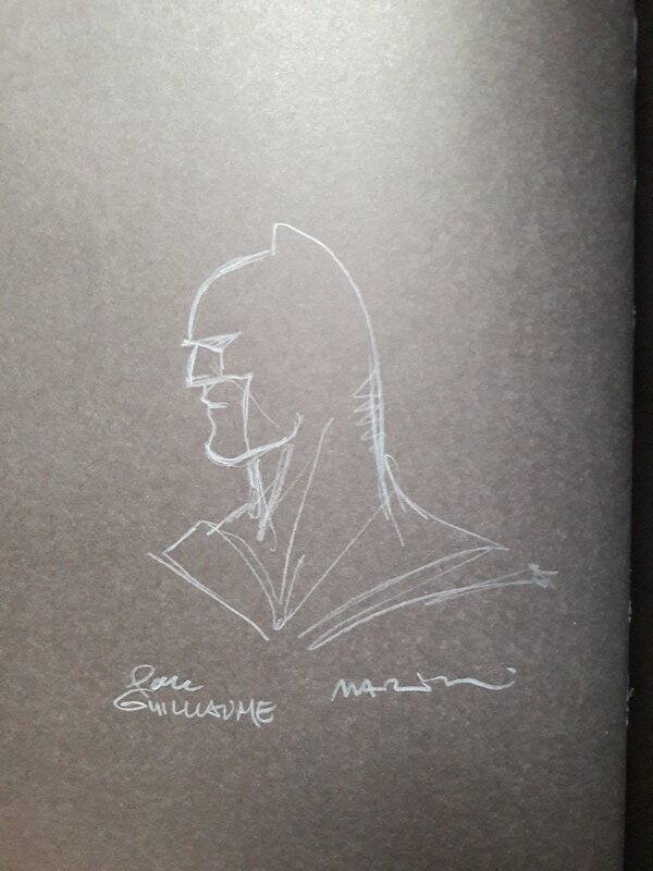 Batman, tome 2 by Enrico Marini - Sketch