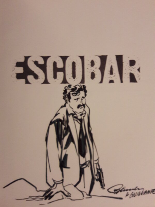 Escobar by Giuseppe Palumbo - Sketch