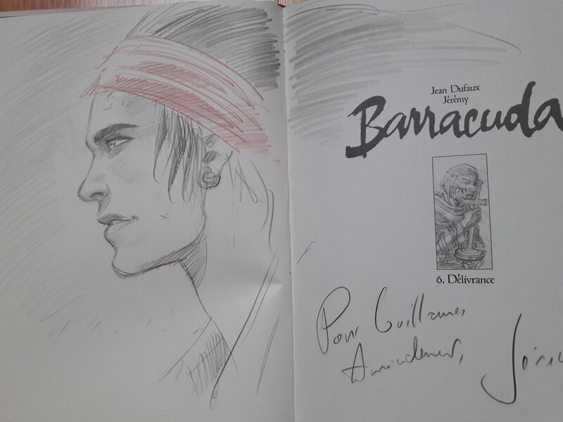 Jérémy, Barracuda, tome 6, édition limitée - Sketch