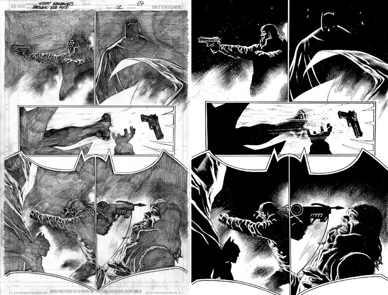 Eddy Barrows, Eber Ferreira, Chip Zdarsky, Batman : Urban Legends #2 - p7 - Planche originale