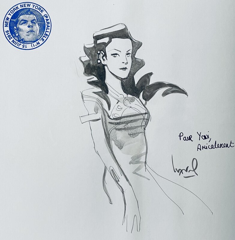 Laval NG, Philippe Pelaez, Alter / Parallèle - T1 New York New York - Sketch