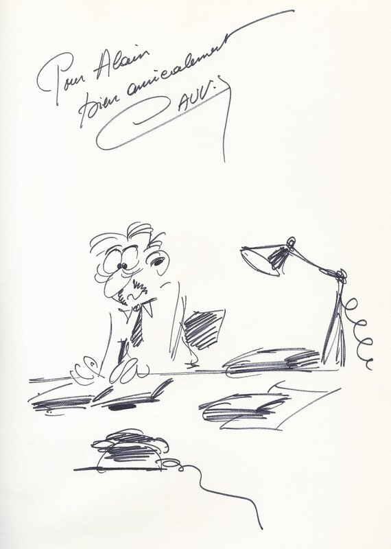 Raoul Cauvin, Les affres du Scénariste - Sketch