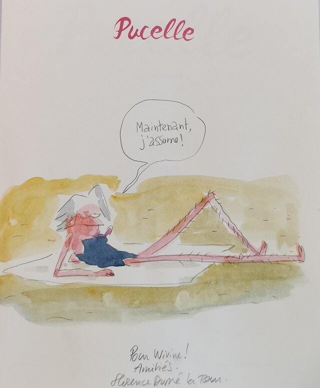 Pucelle 2 by Florence Dupré La Tour - Sketch