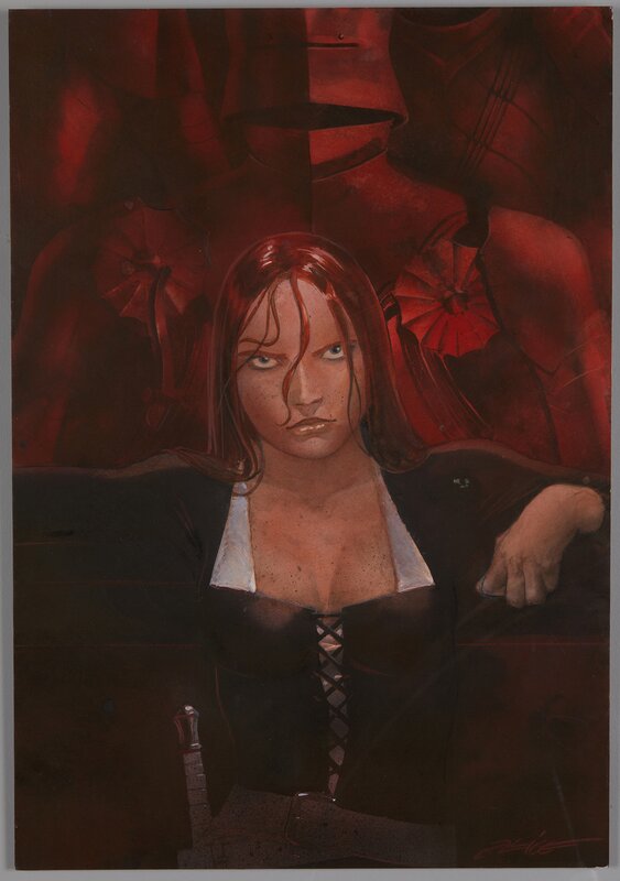 Alex Alice, Xavier Dorison, Ex libris troisième testament - Original Illustration