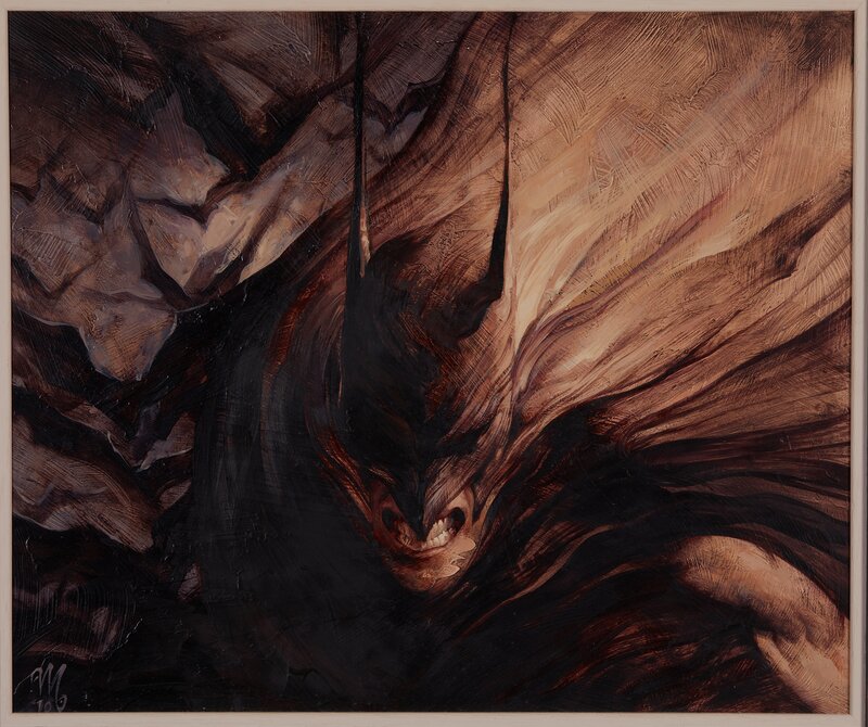 Batman par Mikaël Bourgouin - Illustration originale