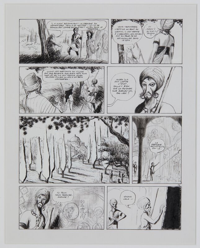 For sale - Frantz Duchazeau, Les cinq conteurs de Bagdad - Comic Strip