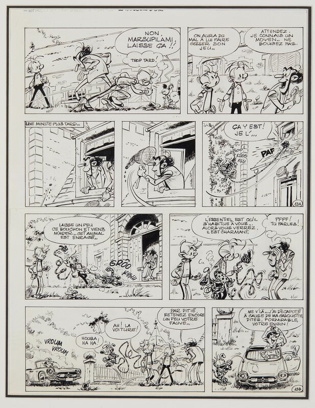 Jean-Claude Fournier, Spirou Le Faiseur d'Or - Comic Strip