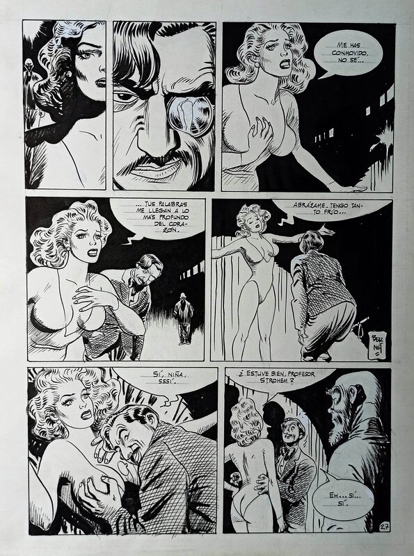 Jordi Bernet  -  Belle et la bête pag 27 - Comic Strip