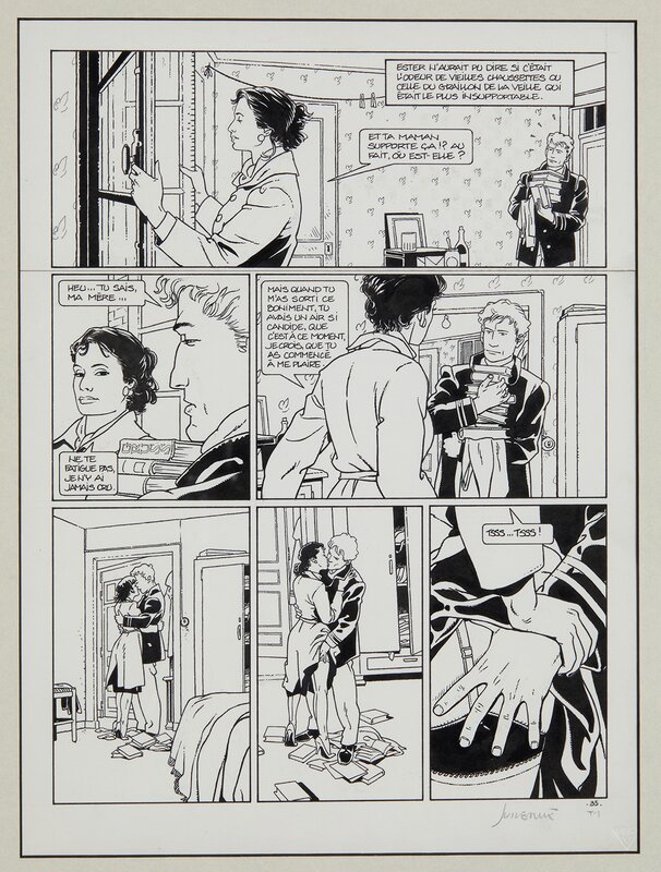 En vente - Tramp tome 1 par Patrick Jusseaume - Planche originale