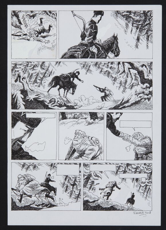 For sale - Taiga rouge by Vincent Perriot - Comic Strip