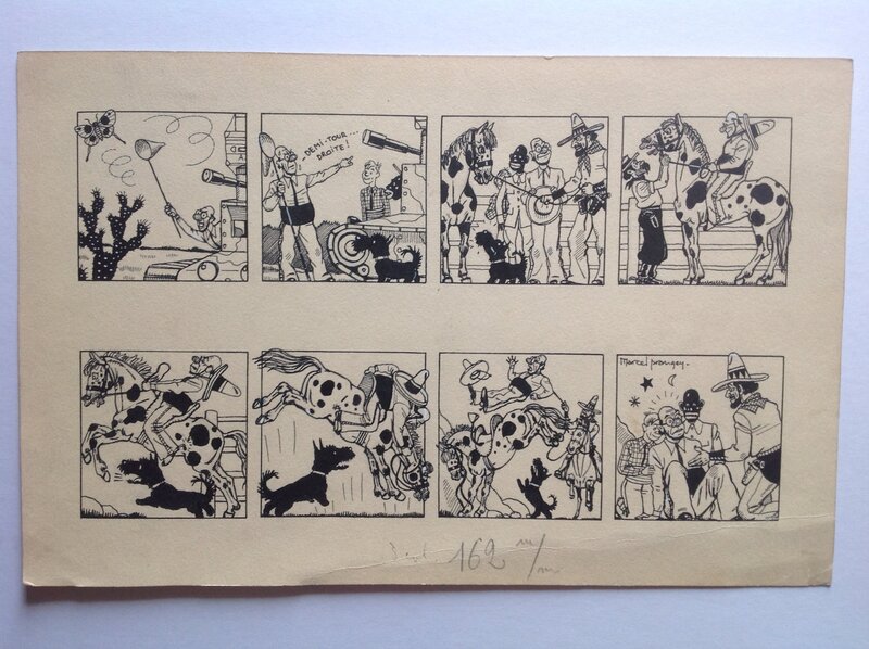 En vente - Prangey Planche Originale 5 Oncle Mitouflard Chasse Papillon , Album BD Genre Tintin Éo Année 30 pour NESTLÉ - Planche originale En vente - Prangey Planche Originale 5 Oncle Mitouflard Chasse Papillon , Album BD Genre Tintin Éo Année 30 pour NESTLÉ - Planche originale