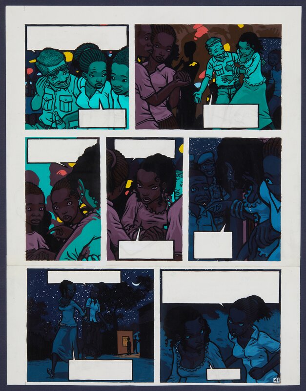 En vente - Déogratias par Jean-Philippe Stassen - Planche originale