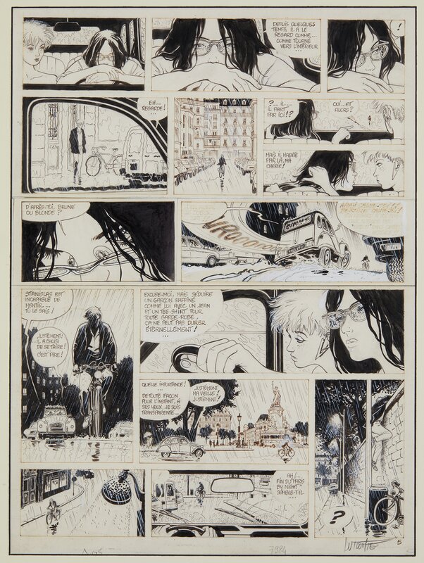 Laurent Vicomte, Sasmira Tome 1 planche 5 - Planche originale
