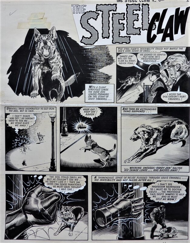 The Steel Claw by Jesús Blasco - Comic Strip