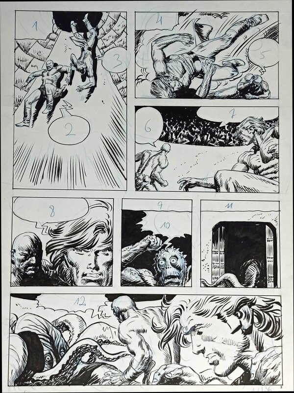 Jordi Bernet - Andrax - Comic Strip