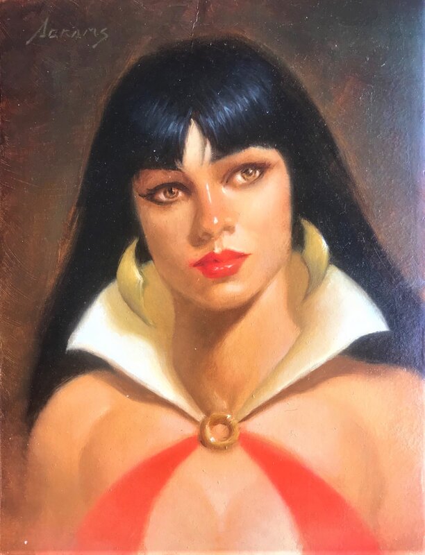 Vampirella par Paul Abrams - Illustration originale