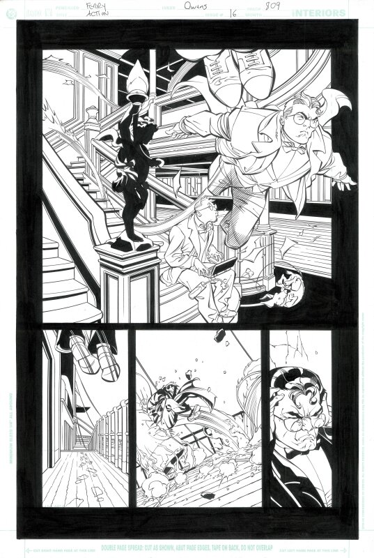 Pasqual Ferry, Andy Owens, Action Comics #809 page 16 - Planche originale