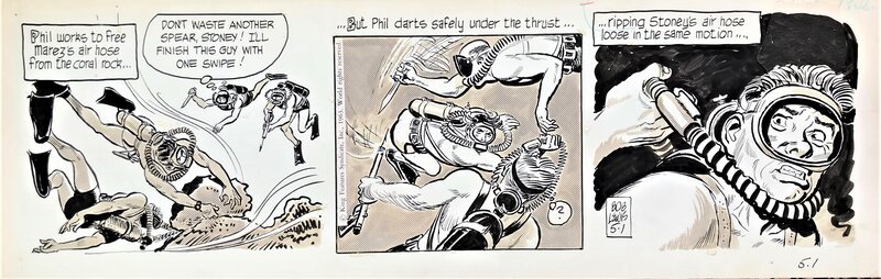 Bob Lubbers, Secret agent Corrigan 5 - 1 - Planche originale