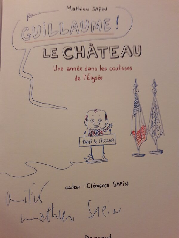 Le chateau by Mathieu Sapin - Sketch
