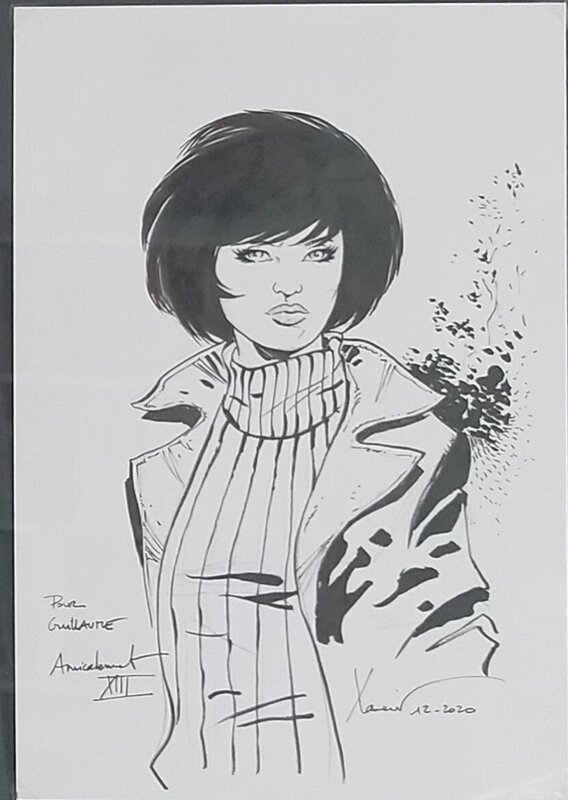 Xiii, Major Jones by Philippe Xavier - Sketch