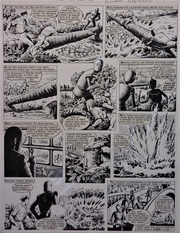 Robot Archie by Ted Kearon - Comic Strip