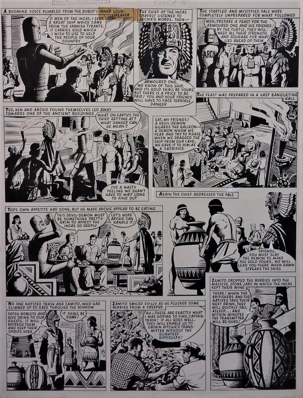 Robot Archie by Ted Kearon - Comic Strip