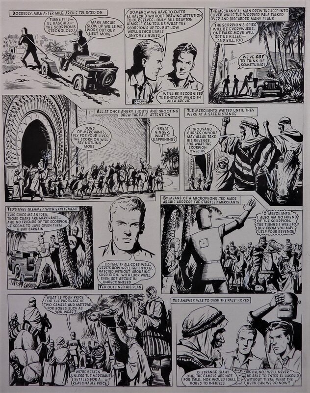 Robot Archie by Ted Kearon - Comic Strip