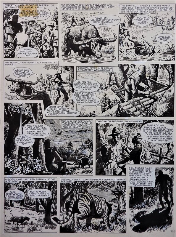 Robot Archie by Ted Kearon - Comic Strip