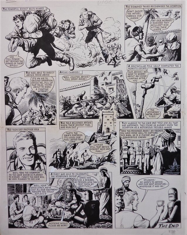 Robot Archie by Ted Kearon - Comic Strip