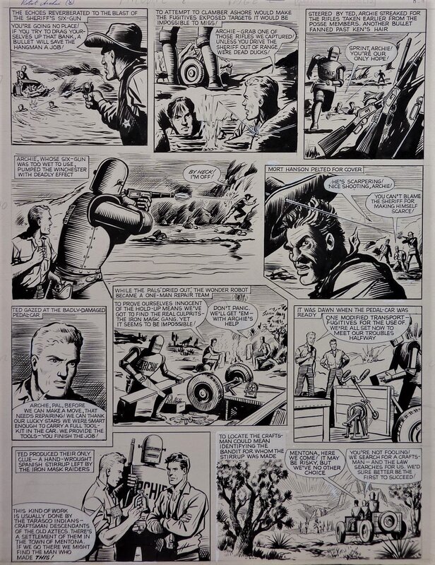 Robot Archie by Ted Kearon - Comic Strip