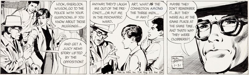 Neal Adams, Ben Casey (31 Janvier 1966) - Comic Strip