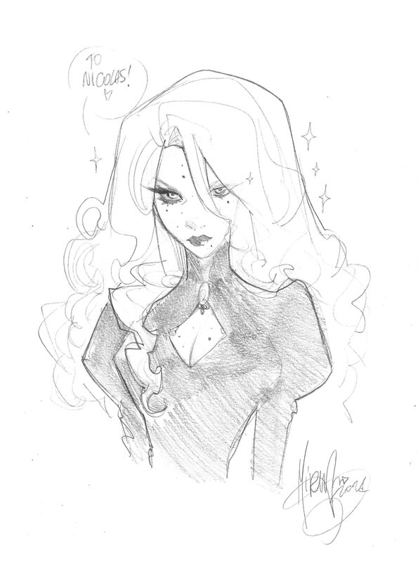 Mirka Andolfo, Lady Helaine (Mercy) - Sketch