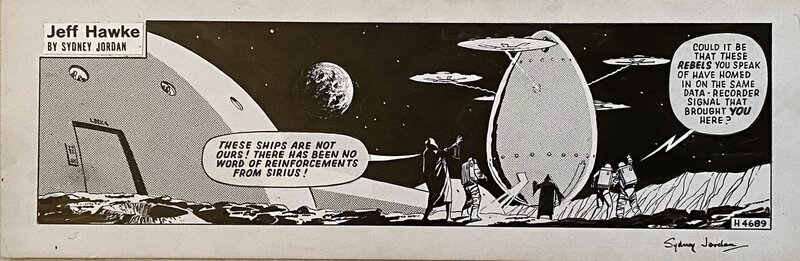 Sydney Jordan, Jeff Hawke (13 Juin 1969 - H4689) - Comic Strip