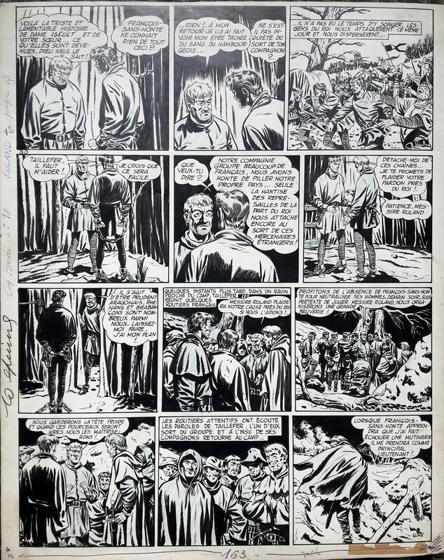 Kline, Roland prince des bois, planche 72 - Comic Strip