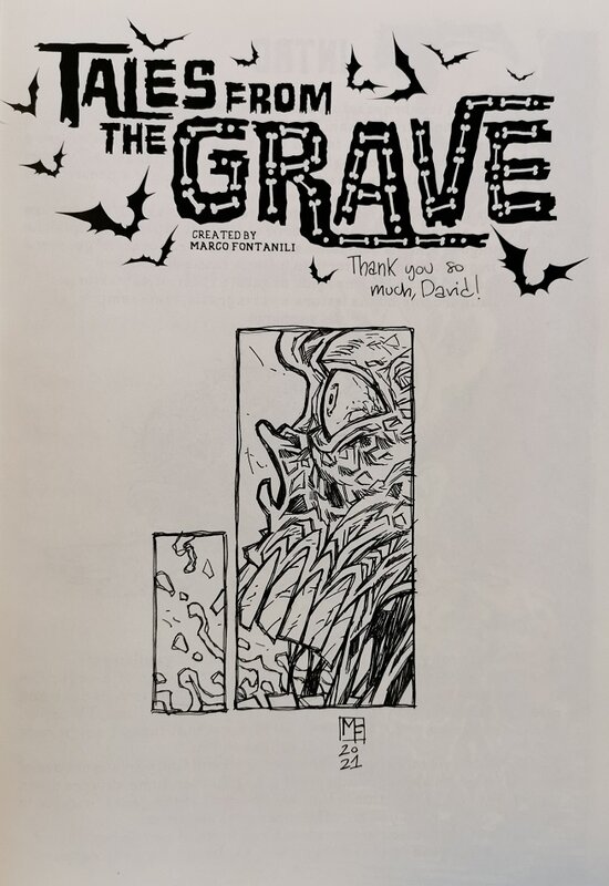 Marco Fontanili, Tales from the grave - Sketch