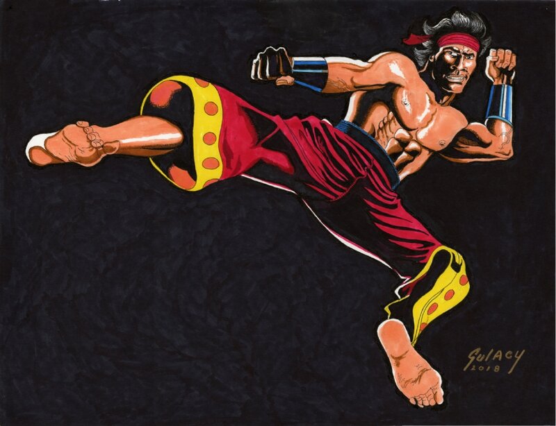 Paul Gulacy, Shang-Chi, Master of Kung Fu - Illustration originale